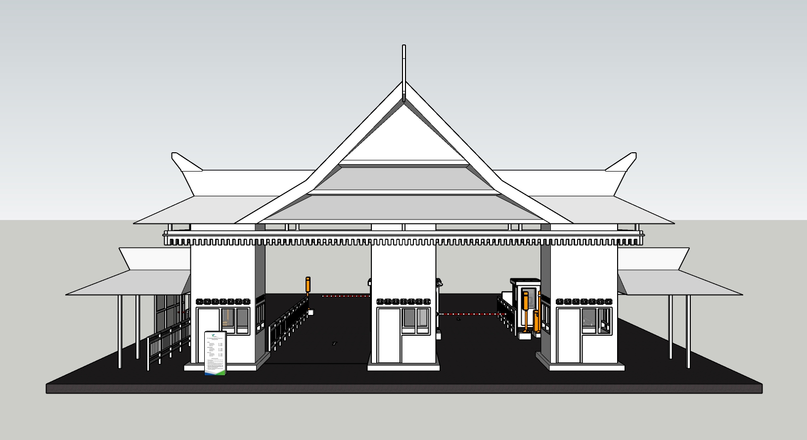 GATE NUNUKAN - FRONT